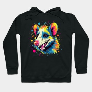 Opossum Smiling Hoodie